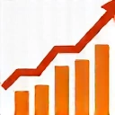 Icon representing revenue growth and optimization