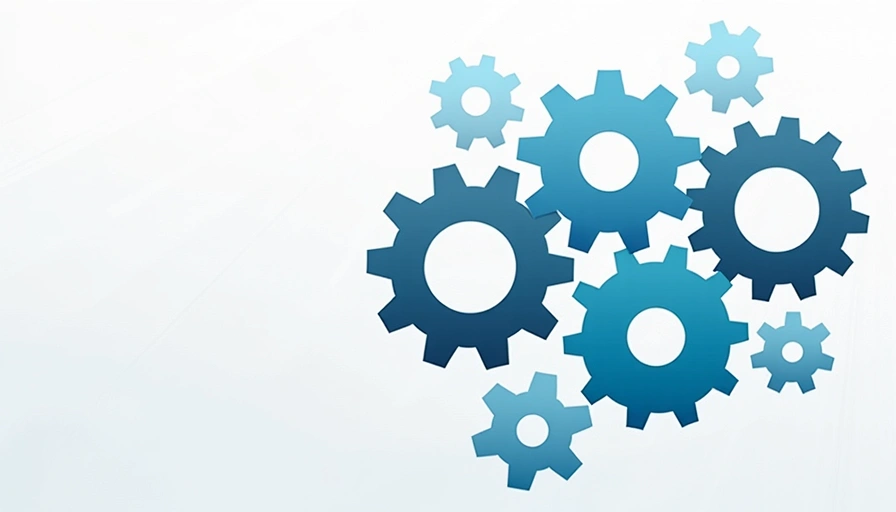 Interconnected gears representing integrated software solutions